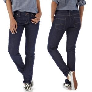 Patagonia Low Rise Dark Wash Slim Fit Skinny Jeans Eco Chic Organic Cotton Sz 26